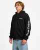VOLCOM MENS CORE GNAR ZIP HOODY - BLACK