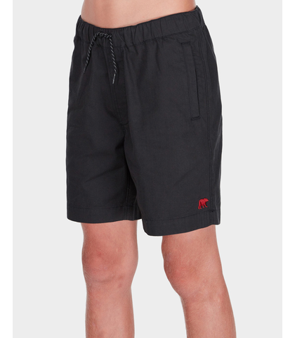 ELEMENT BOYS CA BEAR WALKSHORT - BLACK
