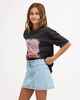BILLABONG GIRLS SUNSET DRIFT SKIRT - WATERDROP BLUE