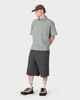 RUSTY MENS SLAPON PANEL SHORT - STEEL