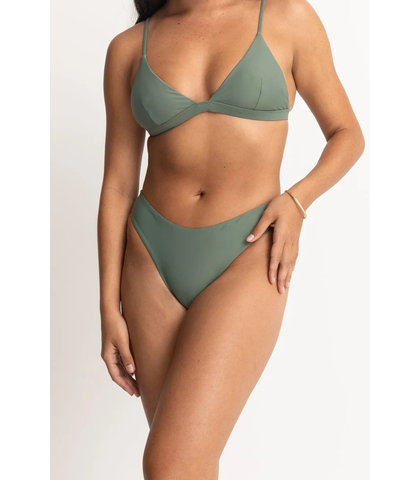 RHYTHM LADIES CLASSIC HOLIDAY BIKINI PANT - OLIVE