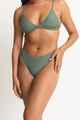 RHYTHM LADIES CLASSIC HOLIDAY BIKINI PANT - OLIVE