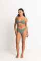 RHYTHM LADIES CLASSIC HOLIDAY BIKINI PANT - OLIVE