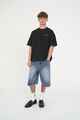 HUFFER MENS BOX TEE - STITCHED UP - BLACK