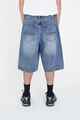 HUFFER MENS X-TRA BAGGY DENIM SHORT - STABLE WASH
