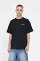HUFFER MENS BLOCK TEE - WOODY - BLACK