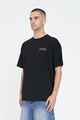 HUFFER MENS BLOCK TEE - WOODY - BLACK