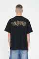 HUFFER MENS BLOCK TEE - WOODY - BLACK