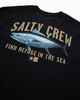 SALTY CREW MENS BITMAP CLASSIC FIT S/S TEE - BLACK