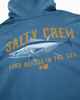 SALTY CREW MENS BITMAP HOODY - CAST BLUE