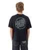 SANTA CRUZ BOYS BURNT OPUS OVERSIZE S/S TEE - OFF BLACK