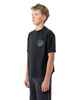 SANTA CRUZ BOYS BURNT OPUS OVERSIZE S/S TEE - OFF BLACK