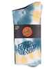 SANTA CRUZ BOYS MALBA CRASH STACK CREW SOCK 2 PACK - TEAL TIEDYE