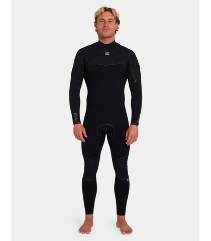 BILLABONG MENS 4/3 FURNACE ULTRA GULWING STEAMER - BLACK