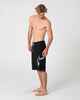 RUSTY MENS COMPETITION REVOLUTION 2.0 BOARDSHORT - BLACK
