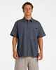 BILLABONG MENS SPEC MOGUL S/S DRESS SHIRT - NAVY