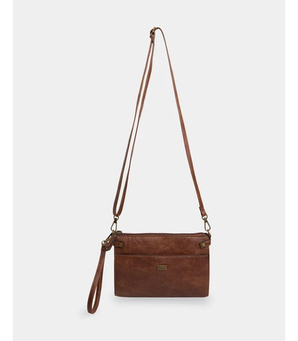 BILLABONG LADIES BREAKER BABE SHOULDER BAG - BROWNSTONE