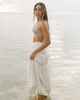 BILLABONG LADIES TILL DAWN MAXI SHIRT - SALT CRYSTAL