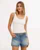 BILLABONG LADIES DREAM ON DENIM SHORT - OCEAN WASH