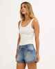 BILLABONG LADIES DREAM ON DENIM SHORT - OCEAN WASH