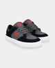 DC YOUTH ONYX SHOE - BLACK / GREY / RED