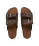KUSTOM LADIES DUO SLIDE - CHOCOLATE