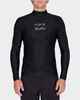 BILLABONG MENS ALL DAY WAVE L/S RASHSHIRT - BLACK