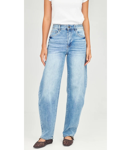 JUNK FOOD JEANS - WHISKEY BARREL SHORT STUFF JEAN - BLUE
