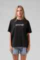 RPM LADIES FLOW TEE - CHARCOAL