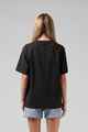 RPM LADIES FLOWER TEE - CHARCOAL