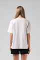 RPM LADIES FLOWERS TEE - WHITE MARL