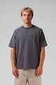 RPM MENS STRIPE RAGLAN TEE - NAVY
