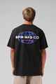 RPM MENS WORLD WIDE TEE - CHARCOAL