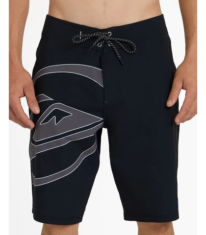 QUIKSILVER MENS SILICON 21'' BOARDSHORT - BLACK