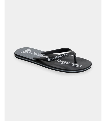 QUIKSILVER MENS MONCATA JANDAL - GREY / GREY / BLACK