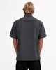 QUIKSILVER MENS CENTINELA WOVEN S/S DRESS SHIRT - IRON GATE