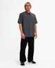 QUIKSILVER MENS CENTINELA WOVEN S/S DRESS SHIRT - IRON GATE