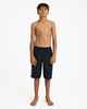 QUIKSILVER BOYS SCARWL 19'' BOARDSHORT - BLACK
