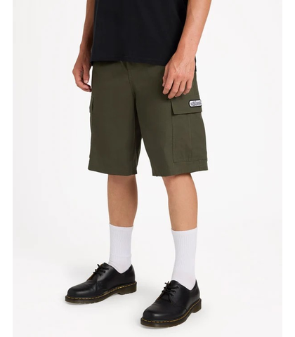 VOLCOM MENS TRIPPER CARGO WALKSHORT - SQUADRON GREEN