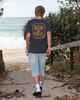 VOLCOM BOYS BILLOW DENIM SHORT - CALI BLUE