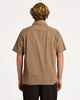 VOLCOM BOYS REVEL S/S DRESS SHIRT - EARTH
