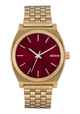 NIXON TIME TELLER - GOLD / OXBLOOD SUNRAY