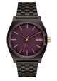 NIXON TIME TELLER WATCH - GUNMETAL / BACKBERRY / GOLD