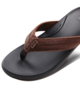 REEF CUSHION PHANTOM 2.0 LEATHER JANDAL - BLACK / BROWN