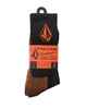 VOLCOM WORKWEAR SOCK 3 PACK - BLACK 