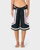 RUSTY LADIES FARRAH LONG BOARDSHORT - BLACK / PINK