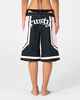 RUSTY LADIES FARRAH LONG BOARDSHORT - BLACK / PINK