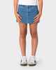 RUSTY GIRLS FLIP GIRL MINI DENIM SKIRT - MIDDY BLUE / BLUE