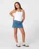 RUSTY GIRLS FLIP GIRL MINI DENIM SKIRT - MIDDY BLUE / BLUE