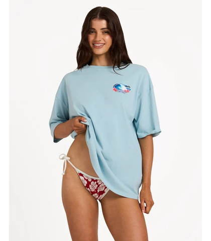 BILLABONG LADIES OCEAN 73 TEE - DUSK BLUE